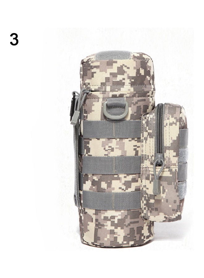 Molle Outdoors Tactical Shoulder Bag Water Bottle Pouch Kettle Waist Back Pack 20 x 10 x 20cm