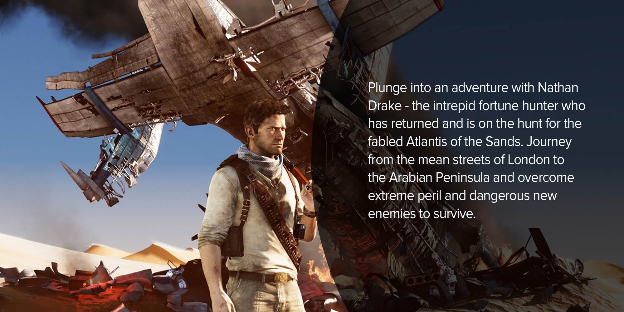 Uncharted 3: Drake's Deception (Intl Version) - Action & Shooter - PlayStation 3 (PS3)