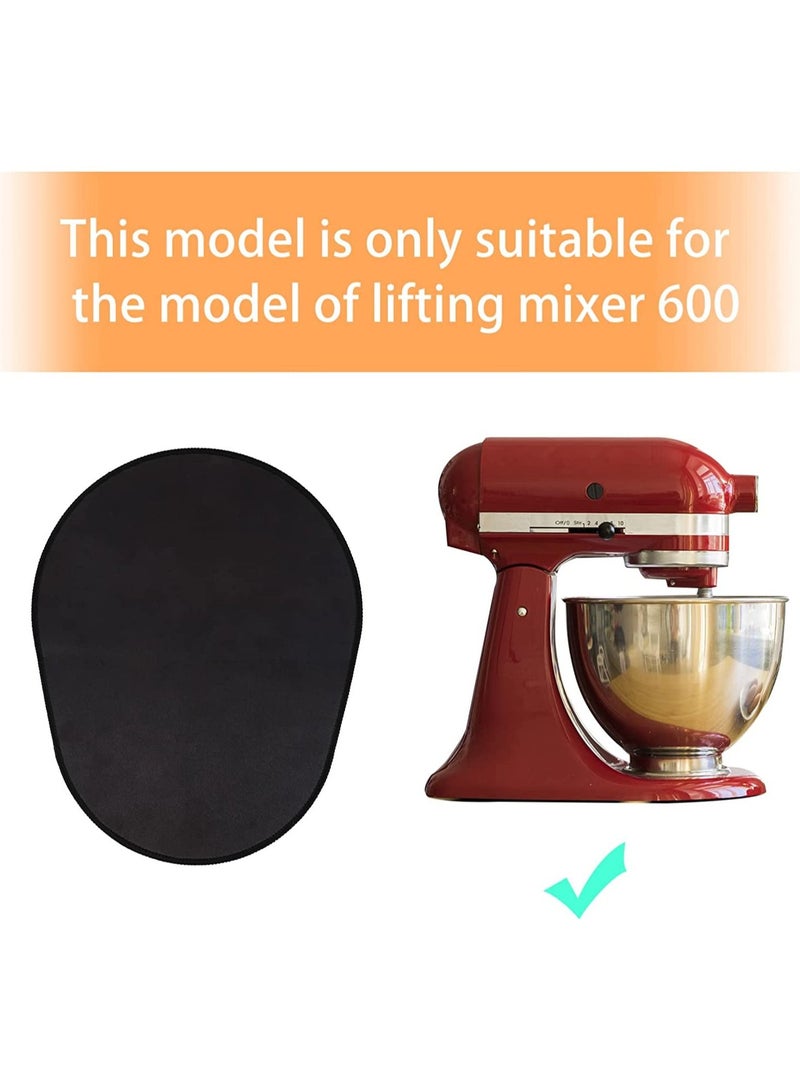 Mixer Slider Mat for KitchenAid Professional 6 QT Mixer Bowl Lift 37*29cm Black Compatible with Professional 600 KitchenAid Mixer Accessories 5 QT 5-8 QT Bowl Lift KitchenAid Slider Mat