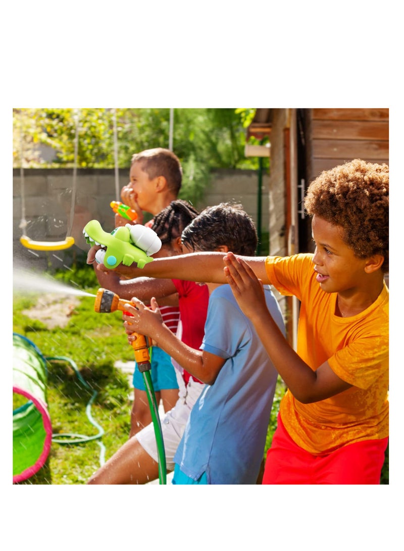 Wrist Water Squirt Guns for Toddlers, Summer Outdoor Swimming Pool Beach Bath Water Toys for Boys & Girls Kids Age3 4 5 (Dinosaur)