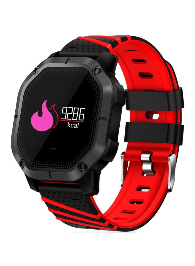 200.0 mAh K5 Waterproof Smartwatch Red/Black