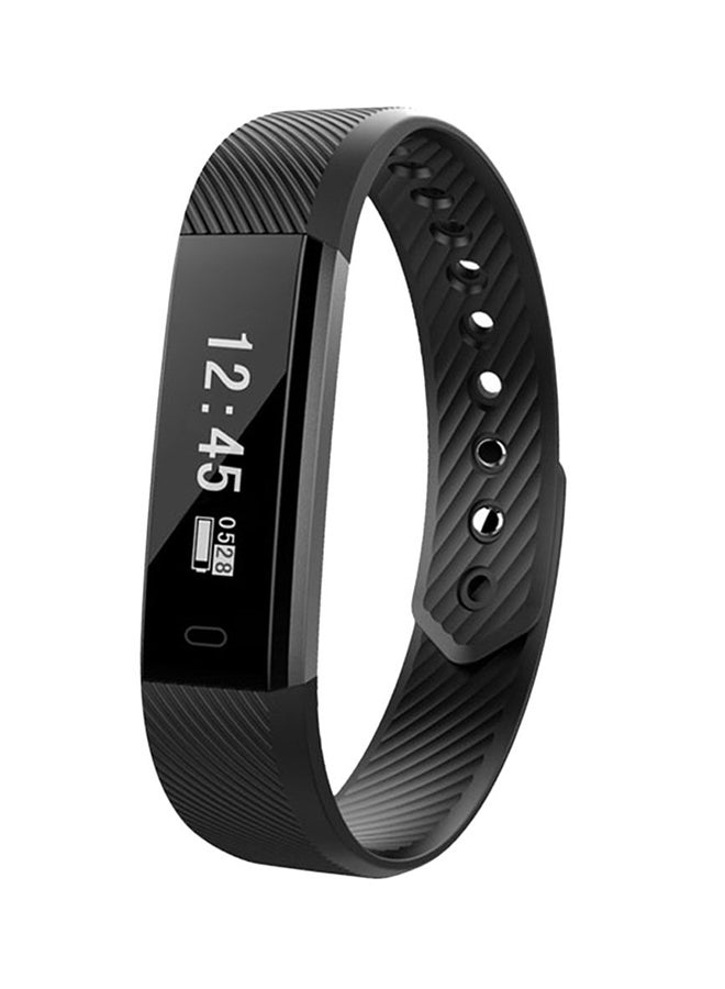 Bluetooth Heart Rate Monitoring Fitness Tracker Black