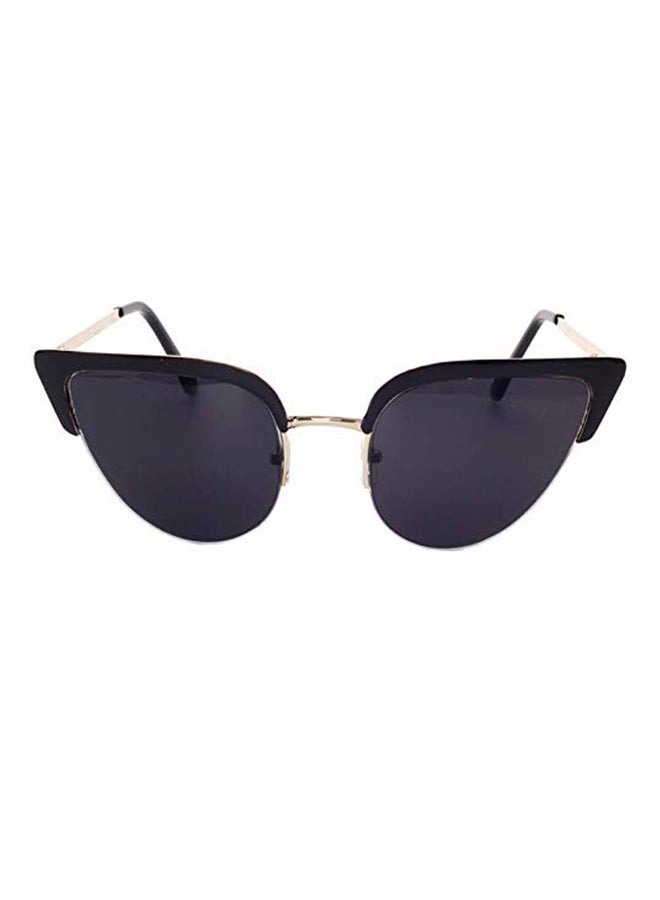 Women's Fashion Cat Eye Flash Mirror Sunglasses