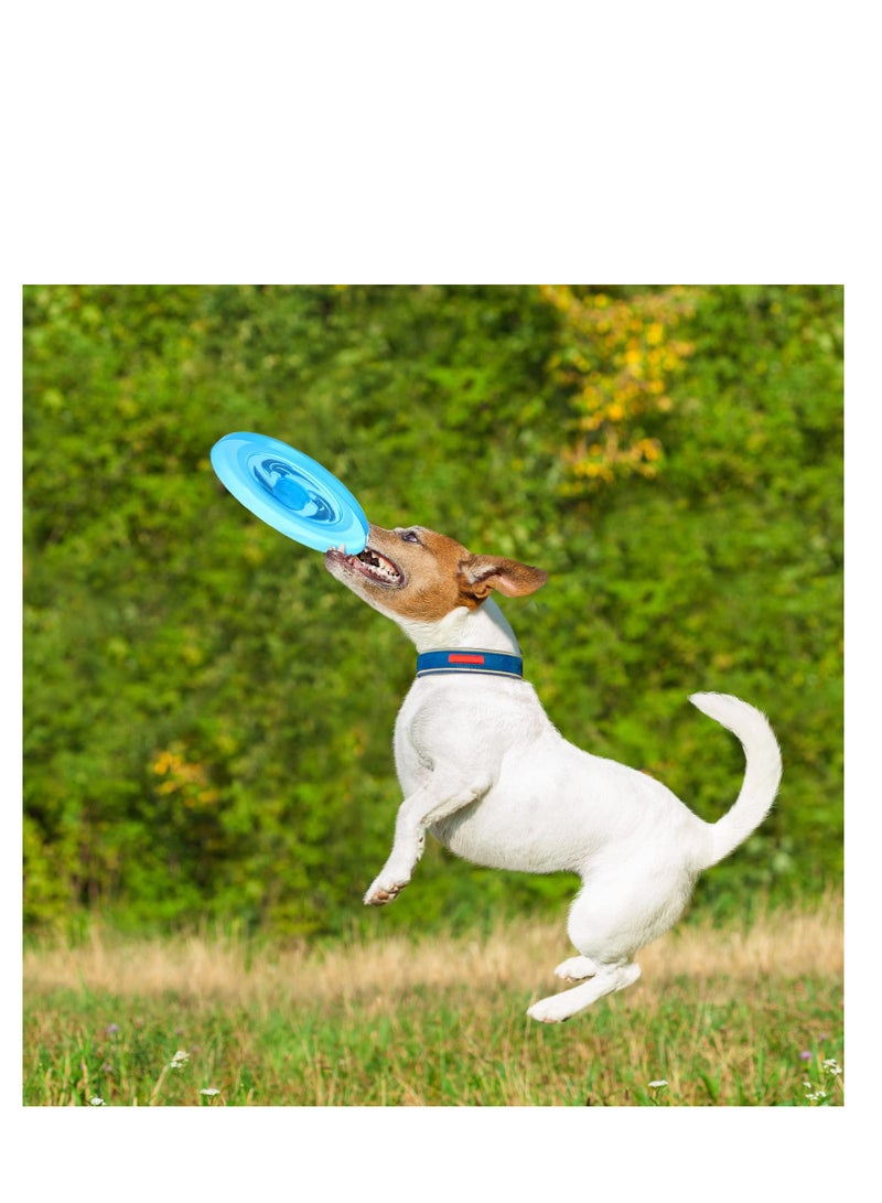 Flying Catch Disc, Bright Lighted LED Disc Golf, Easy to Throw Glow in The Dark Games for Adults Teenagers Backyard, Tailgating, Birthday, Lawn, Outdoor, Beach & Camping Games Gift (8 Pcs)