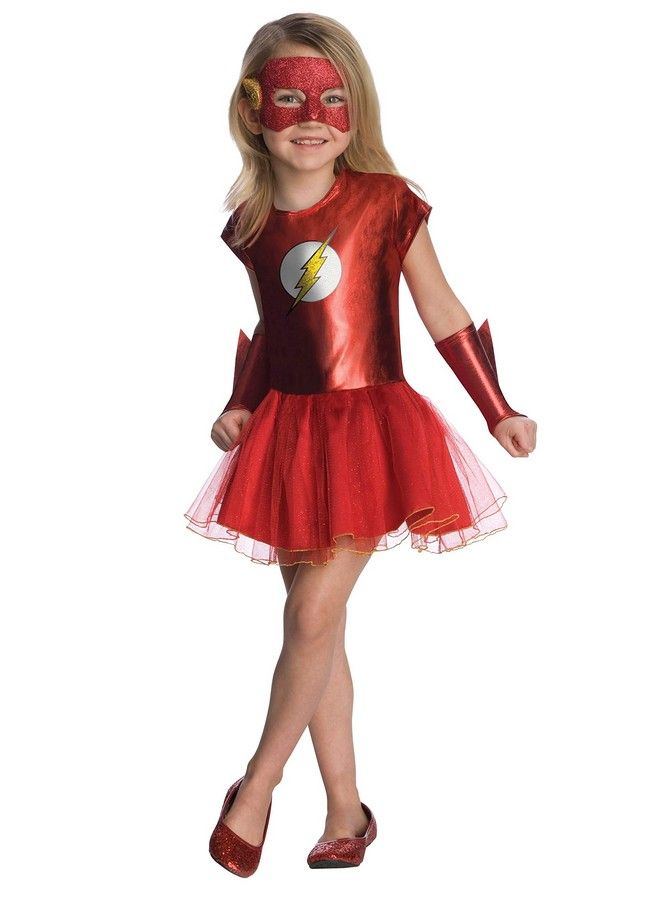 Justice League Child'S Flash Tutu Dress Medium