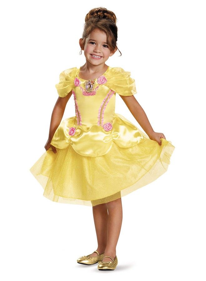 Disney Princess Belle Beauty & The Beast Toddler Girls' Costume Medium (3T 4T)