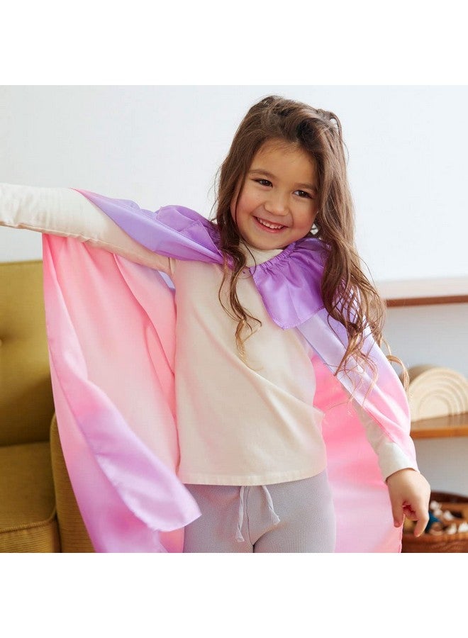 Blossom Cape For Kids Ages 38 ; Montessori And Waldorf Toy Dress Up For Pretend Play ; Birthday Gift For Boys And Girls