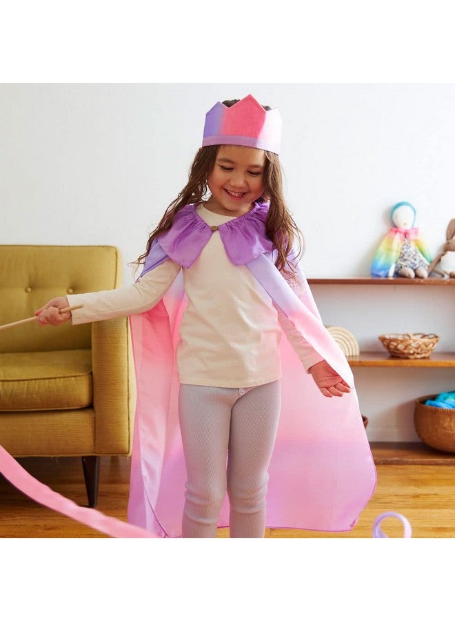 Blossom Cape For Kids Ages 38 ; Montessori And Waldorf Toy Dress Up For Pretend Play ; Birthday Gift For Boys And Girls