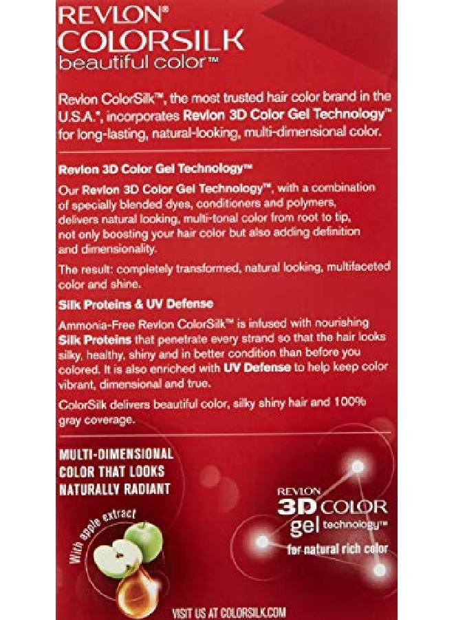 Colorsilk Beautiful Haircolor Ammoniafree Permanent Haircolor (Pack Of 2) (31 Dark Auburn)