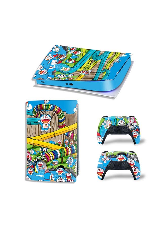 Console And Controller Decal Sticker Set For PlayStation 5 Digital Version