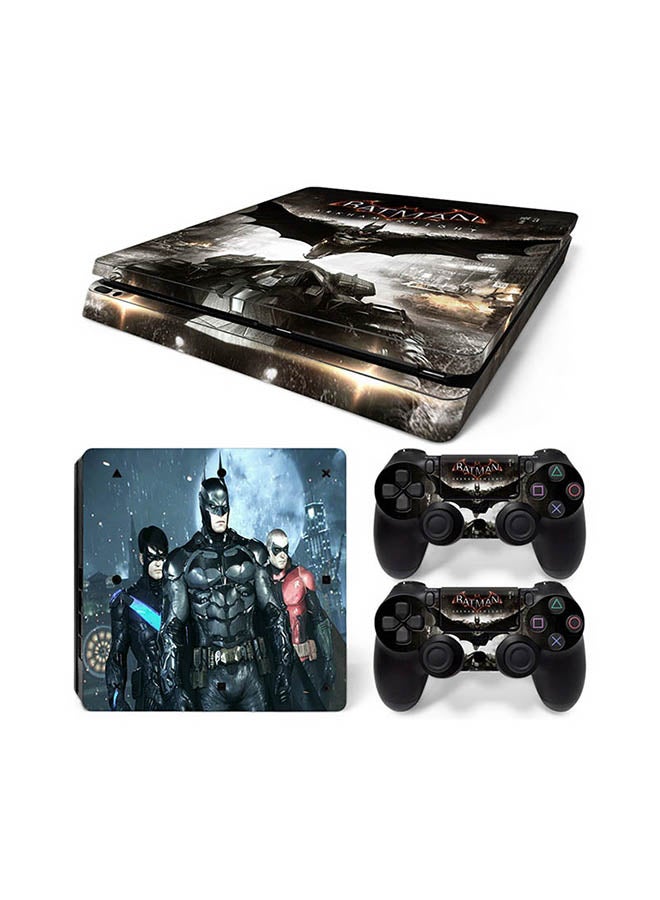 Console And Controller Sticker Set For PlayStation 4 Slim Batman