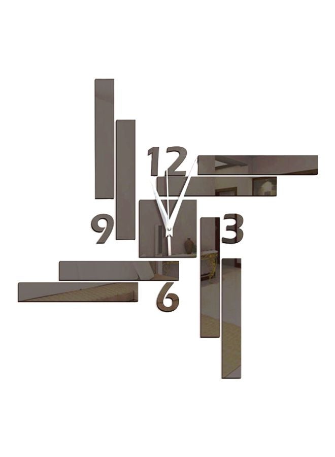 Artistic Wall Clock Black 30 x 30cm