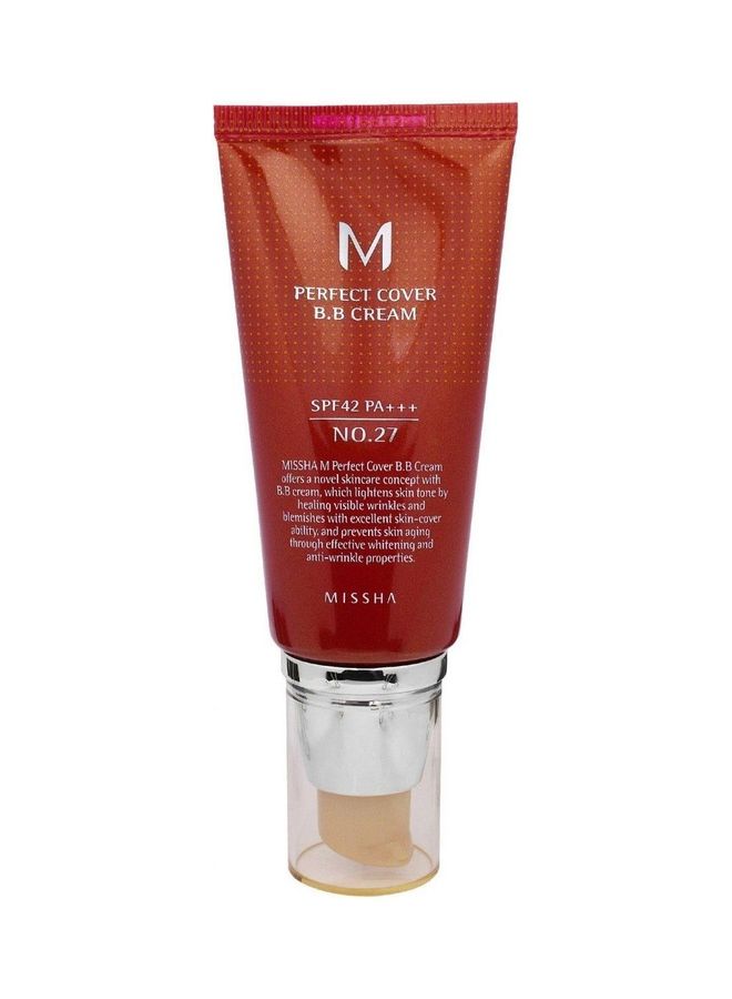 M Perfect Cover Bb Cream Spf 42 beige