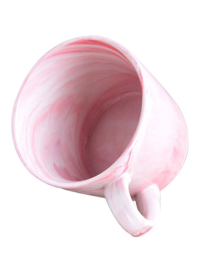 Printed Coffee Mug Pink