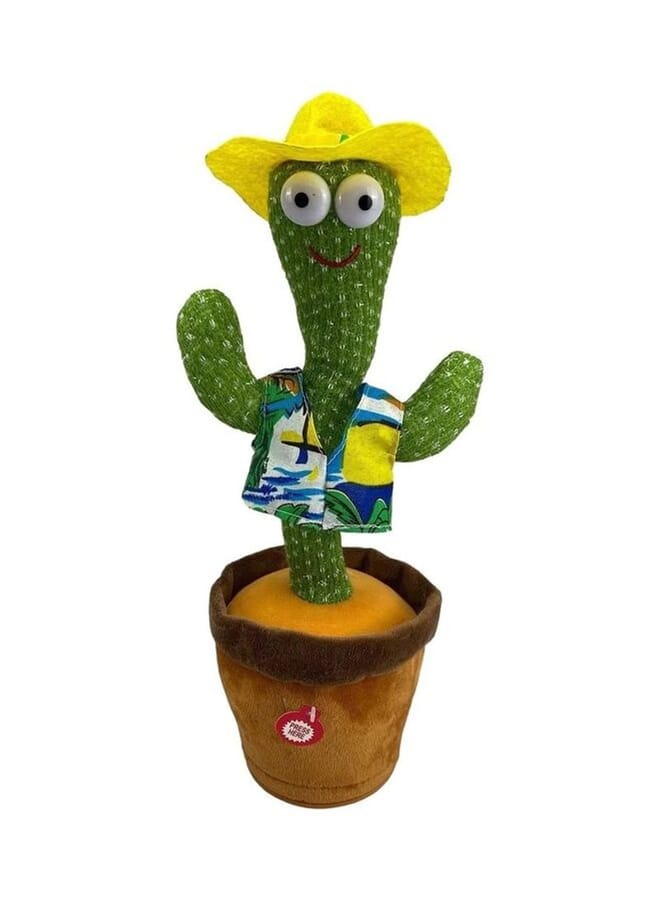 Dancing Cactus Plush Stuffed Toy With Music