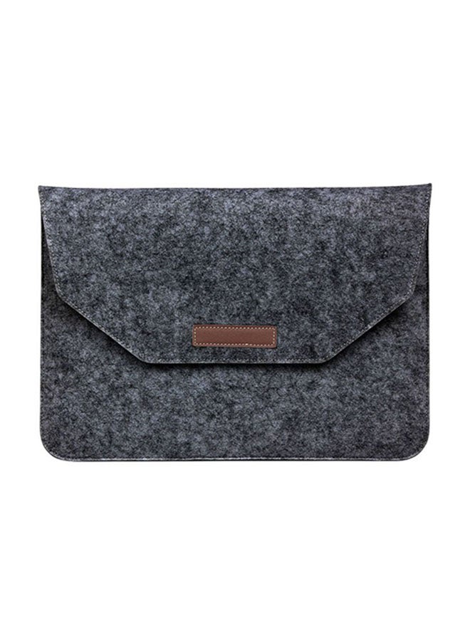 Protective Sleeve For Apple MacBook 15.4-Inch Dark Grey