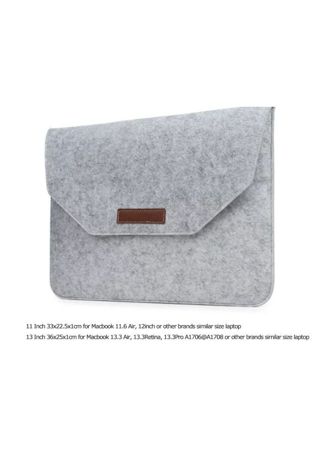 Protective Sleeve For Apple MacBook 15.4-Inch Grey