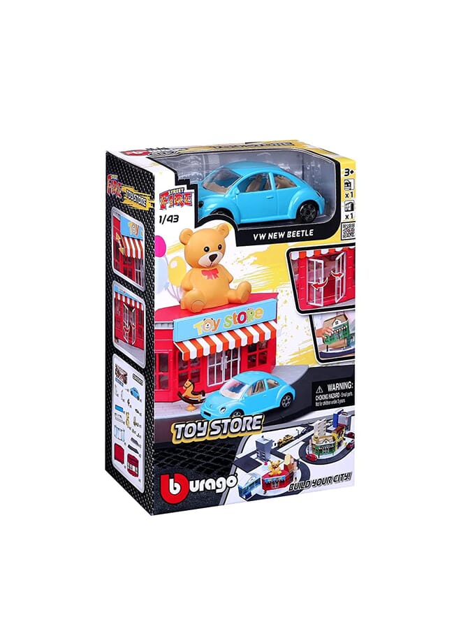 B18 31510 1:43 Street Fire City Toy Store