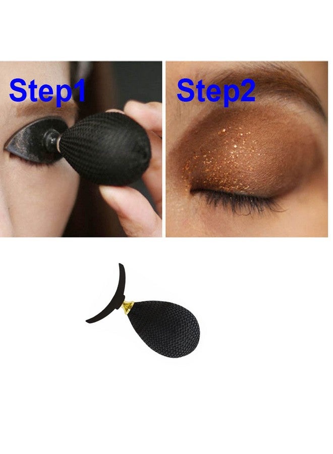 Lazy Eyeshadow Crease Stamp, Silicone Eyeshadow Crease Applicator,Eyes Makeup Tool