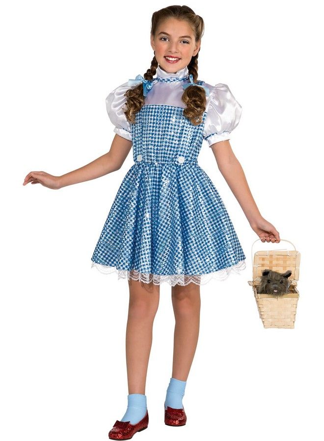 Wizard Of Oz Dorothy Sequin Costume Toddler 12 (75Th Anniversary Edition)