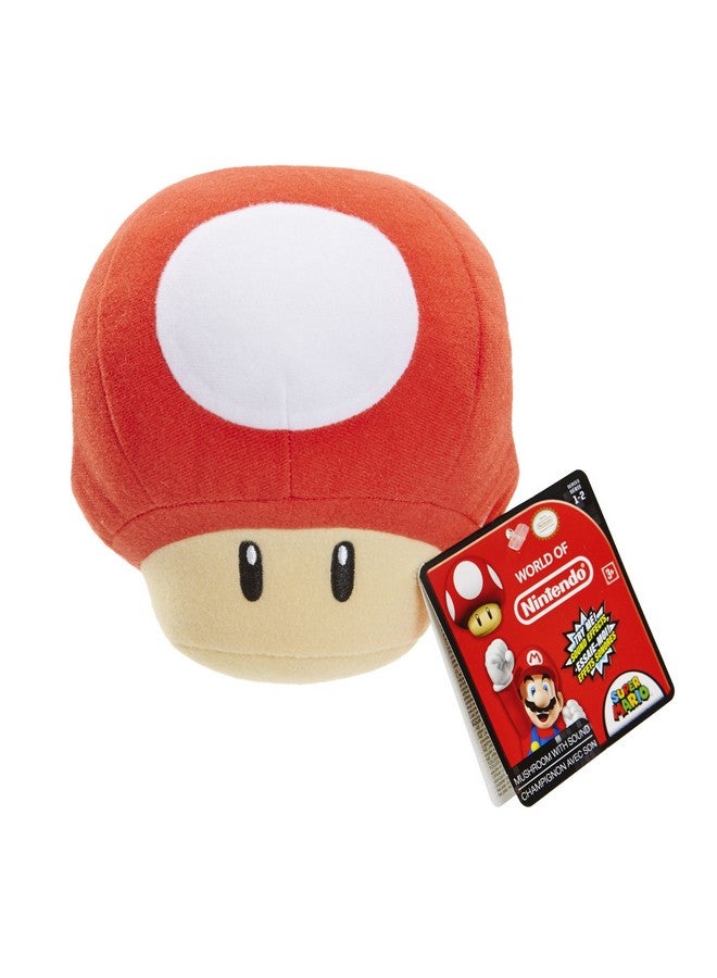 Sfx Plush Red Power Up Mushroom