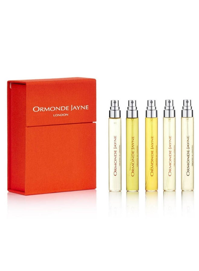 Ormonde Jayne Travel Lab 1 - Eau de Parfum, 5 x 8 ml Miniature Gift Set