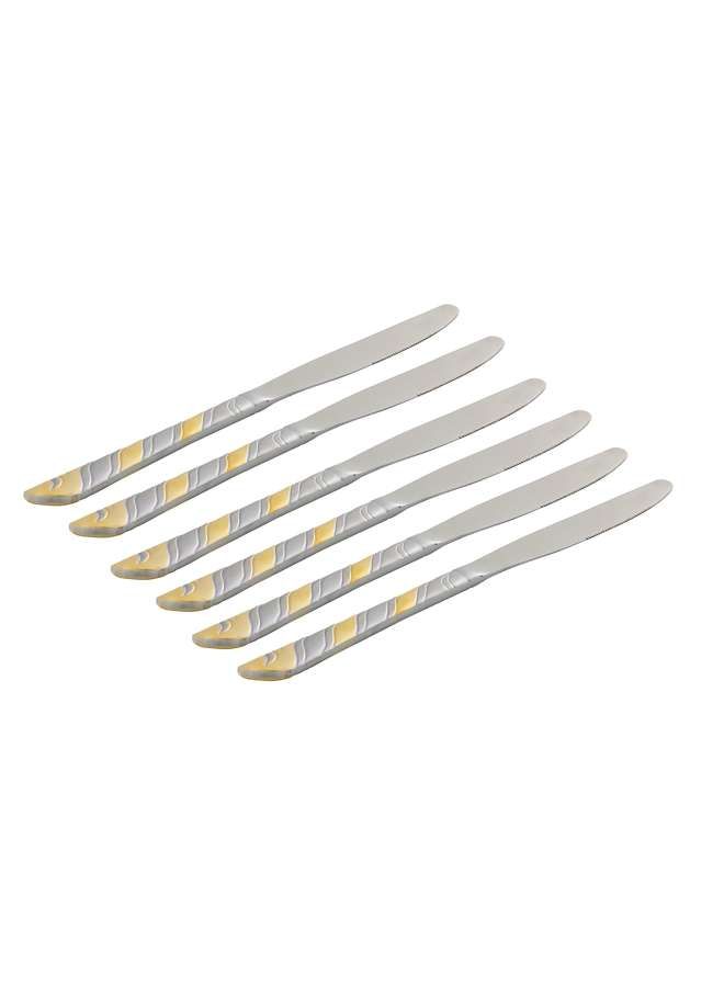 Stainless Steel Dinner Knife 6 Pieces