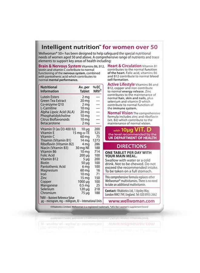 Wellwoman 50+ - 30 Tablets