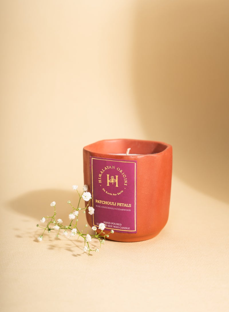 Patchouli Petals - Soy Wax Scented Candle