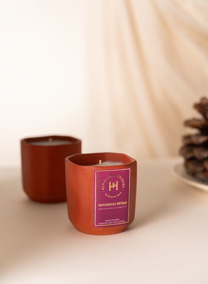 Patchouli Petals - Soy Wax Scented Candle
