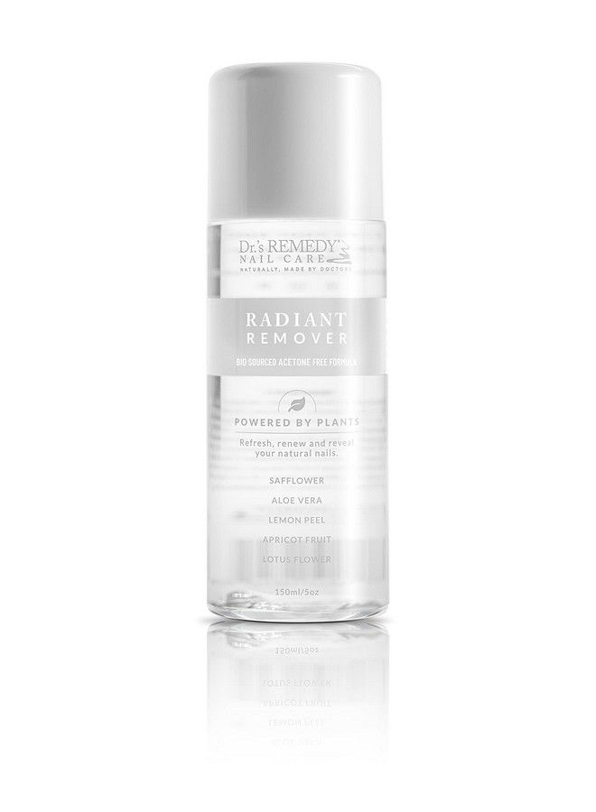 Natural Organic Enriched Nonacetone Nail Radiant Remover Natural And Plantbased Strengthener For Nails And Cuticles Nontoxic Moisturizing And Hydrating Nonirritating