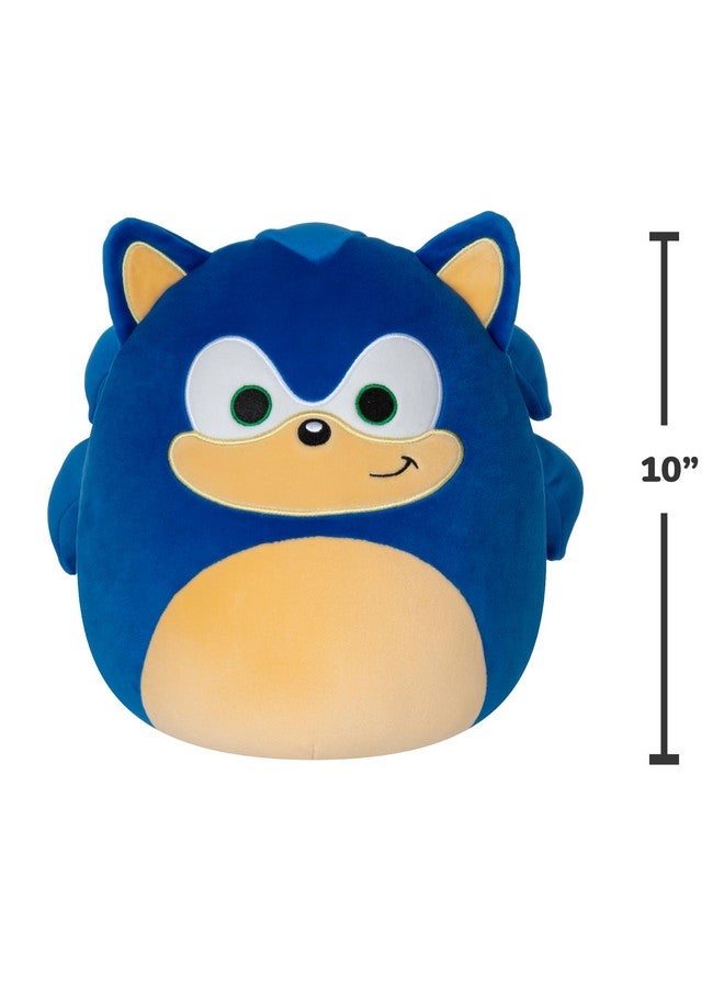 Sonic The Hedgehog 10Inch Sonic Plush Mediumsized Ultrasoft Official Kelly Toy Plush