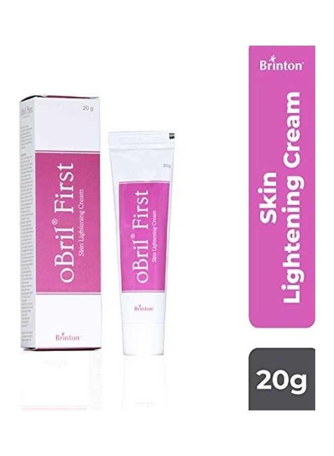 Obril First Cream White/PInk 20grams