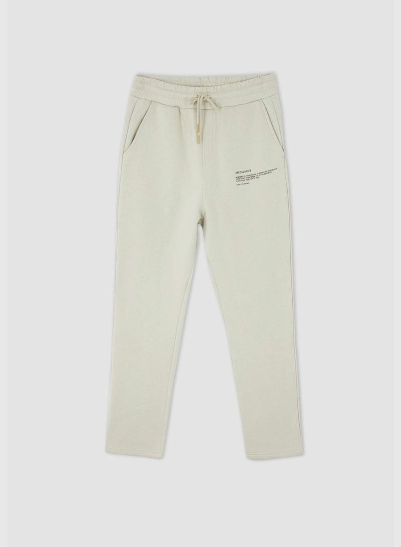 Man Regular Fit Bottom Knitted Trousers