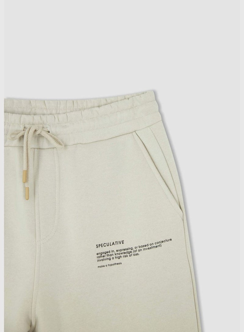 Man Regular Fit Bottom Knitted Trousers