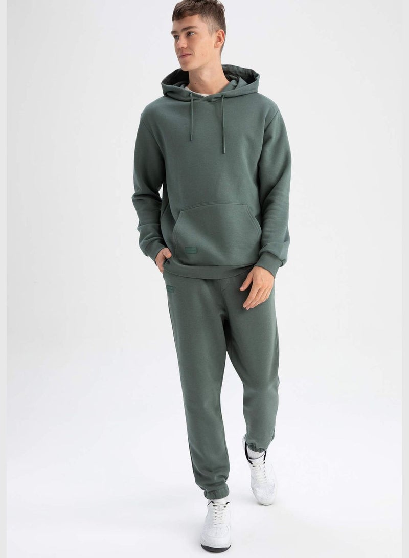 Man Regular Fit Knitted Knitted Trousers