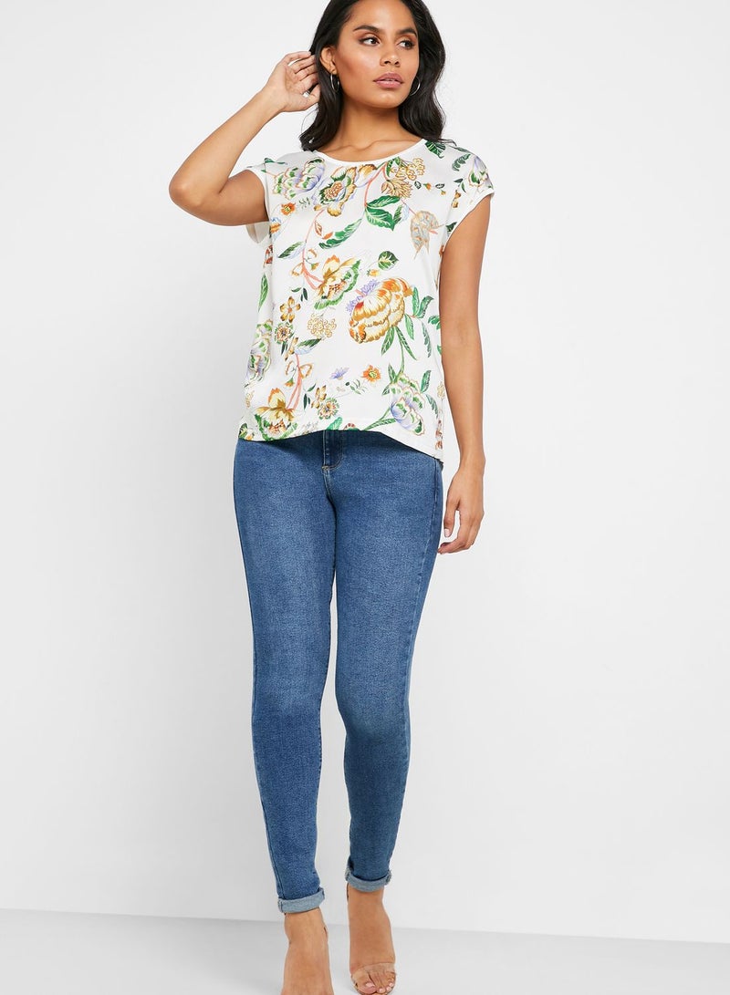 Floral Printed Top