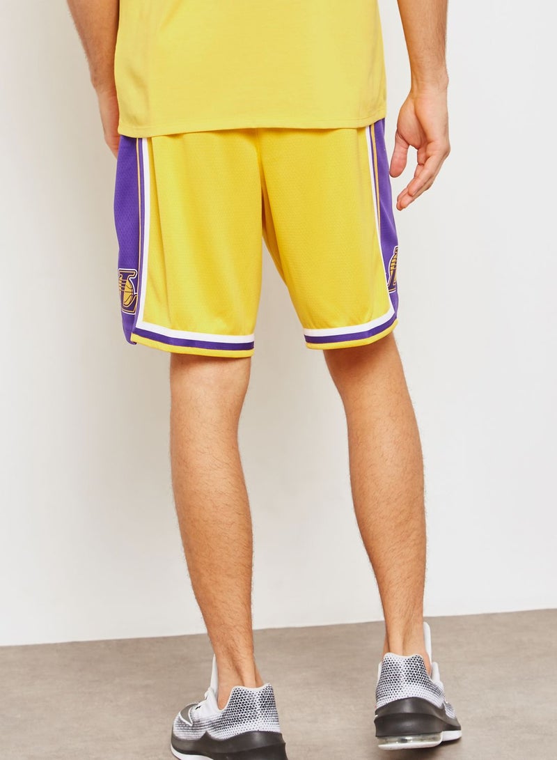 LA Lakers Swingman Road Shorts