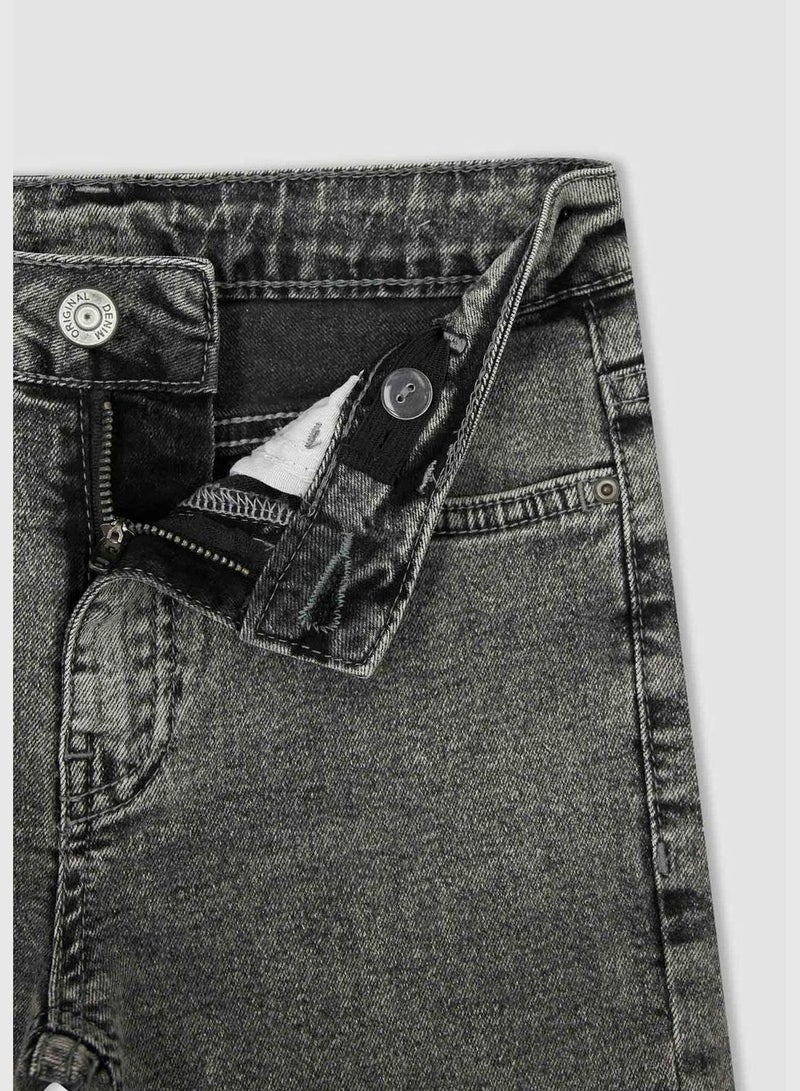 Boy Slim Fit Denim Trousers