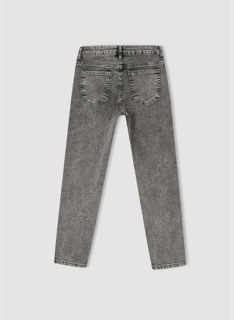 Boy Slim Fit Denim Trousers