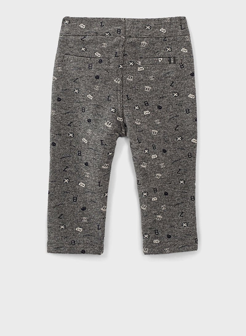 Dark Grey Fleece Trousers