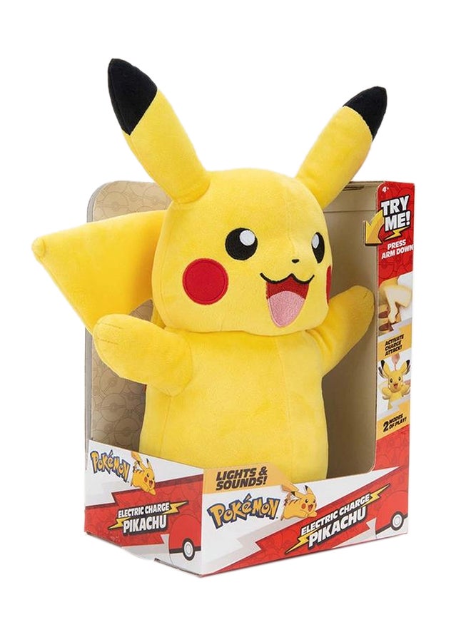 Pokemon Feature Deluxe Plush Pikachu 11 Inches