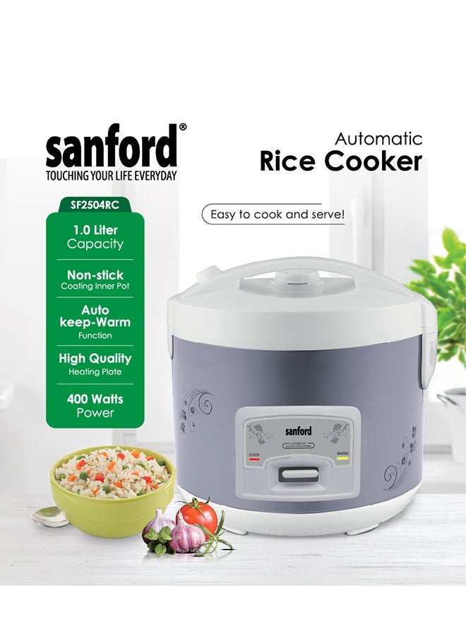 RICE COOKER 1 L 400 W SF2504RC-1.0L BS White