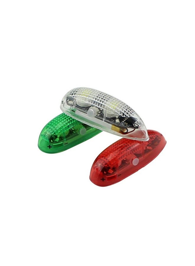 Rc Plane Led Light Kit For Bicycle Jet Airplane Air Craft Fix Wing Quadcopterrechargeable Red Green White Led Flashing Lights（3Pcs/Set）…