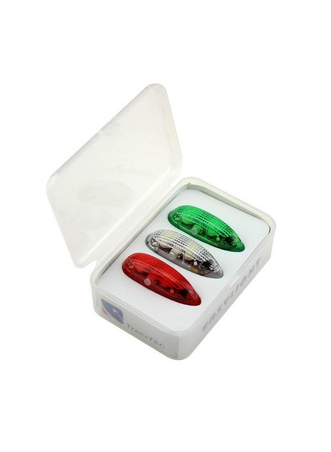 Rc Plane Led Light Kit For Bicycle Jet Airplane Air Craft Fix Wing Quadcopterrechargeable Red Green White Led Flashing Lights（3Pcs/Set）…