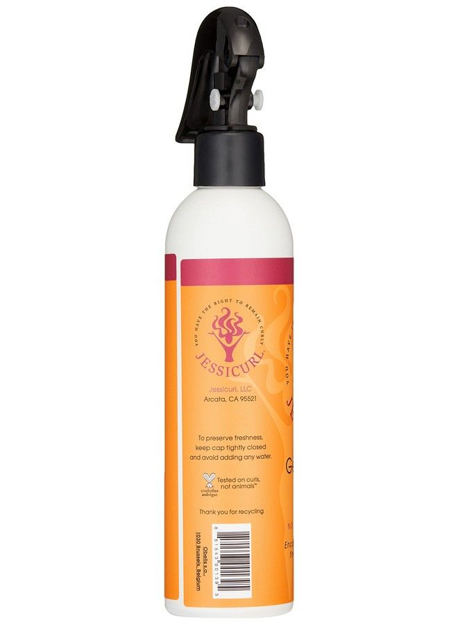 Gelebration Spray No Fragrance Added 8 Fl Oz. Curl Enhancer For Fine Hair With Flaxseed Extract Curl Styler For Wavy Hair Curly Hair Products