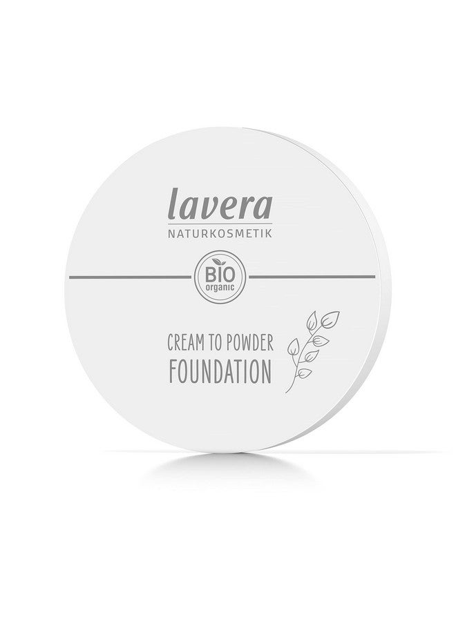 Cream To Powder Foundationlight 01Nude Bio Mandelöl & Vitamin E Vegan Feuchtigkeitsspendend Intensive Deckkraft (1 X 105 G)