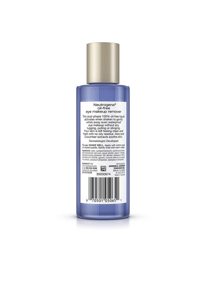 Cleansing Oil Free Eye Makeup Remover 5.5 Fluid Ounce (Pack Of 3)