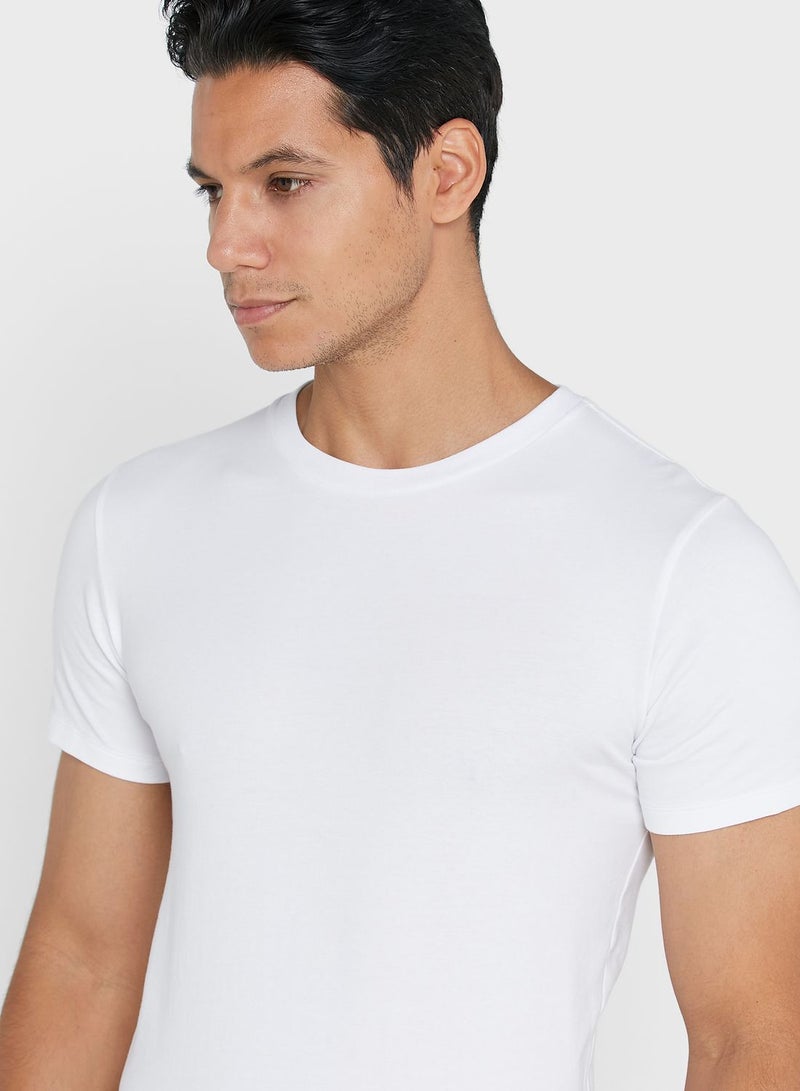 2 Pack Essential Crew Neck T-Shirt
