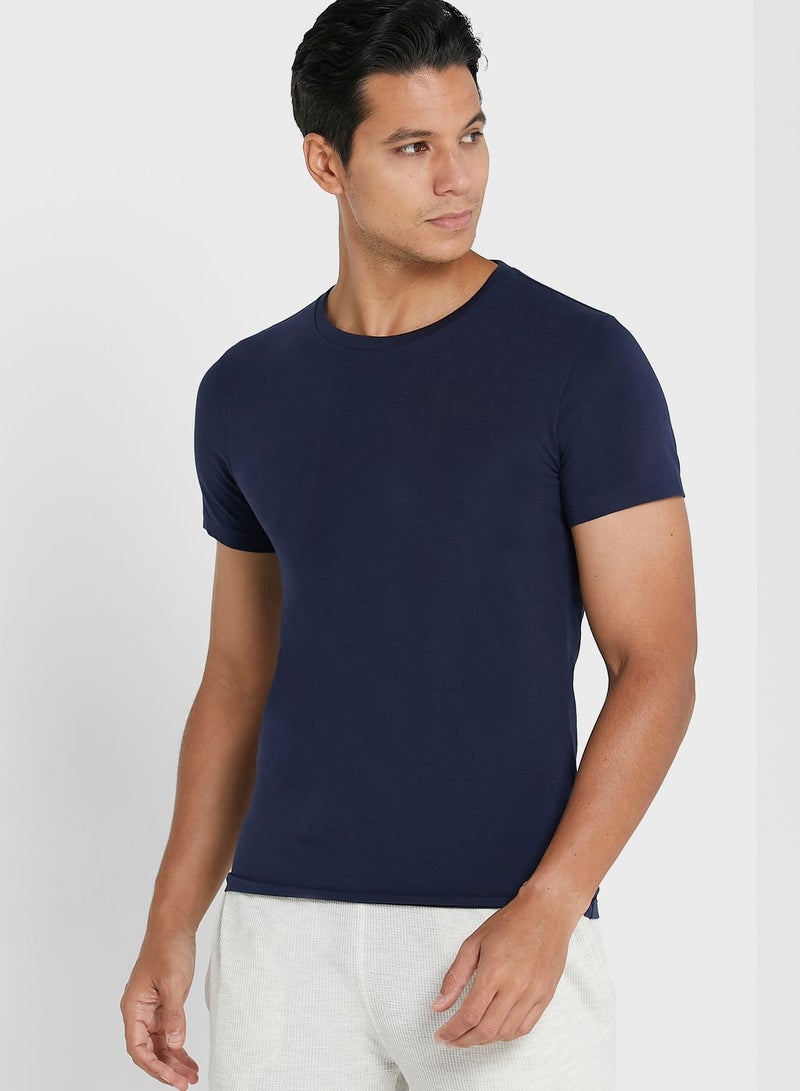 2 Pack Essential Crew Neck T-Shirt